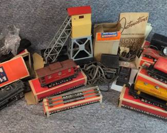 MH002 Lionel Trains Cars, Transformer, Parts, Instructions