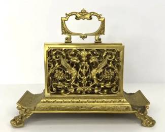 PM020 Victorian Brass Letter Holder