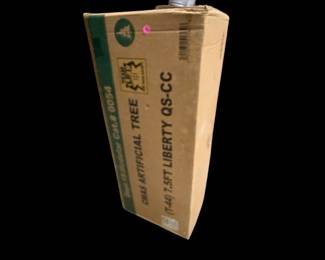 Christmas tree in the box