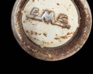 1955 56 GMC Truck Horn Button.Used Chrome Some Surface Rust Vintage 