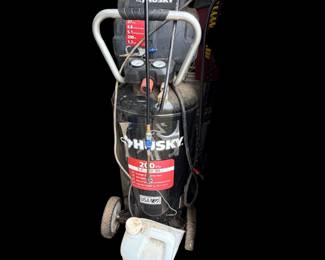 27 Gal. 200 PSI Oil Free Portable Vertical Electric Air Compressor