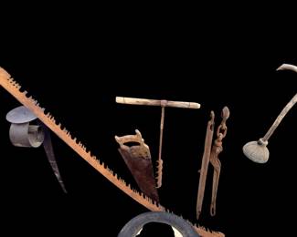 Lots of Rusty primitive tools