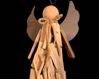 Angel wooden assemblage