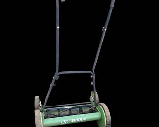 Sunjoe reel mower