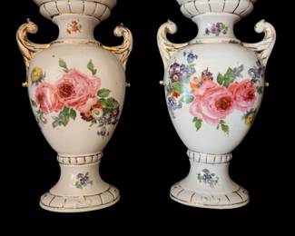 Flowers Bouquet Vase with handles 