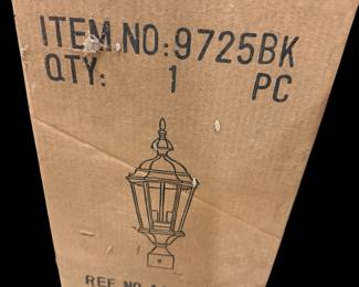 New inbox porch light