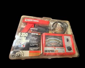 Testing equipment kit