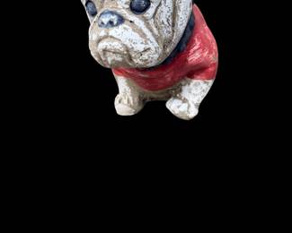 Concrete Georgia bulldog