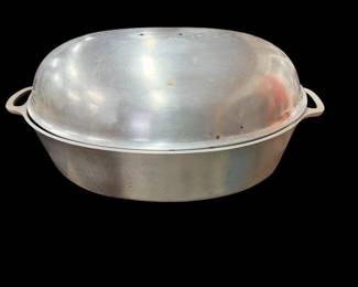Heavy Duty Cajun Oval Cast Aluminum Roaster