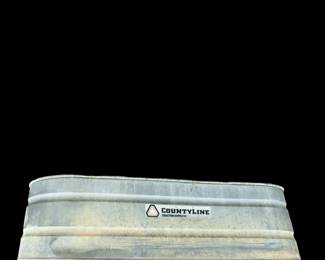 County line galvanized stock tank