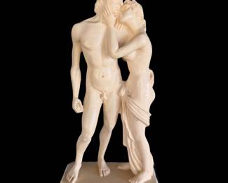 13.5” Resin Venus And Adonis Figure Figurine Sculpture 
