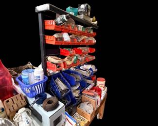 Workbench and lots of goodies for pick and pull