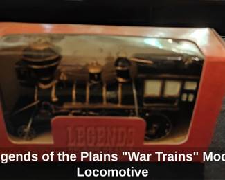 Legends of the Plains War Trains Model Locomotive