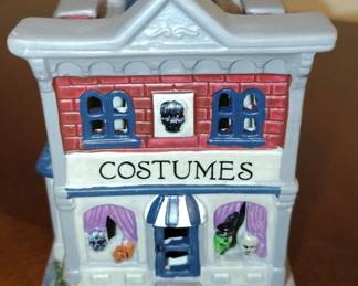 Lemax Spooky Town Costumes Halloween Village House