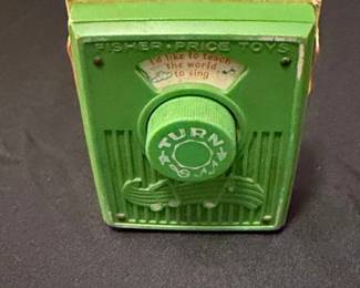 FisherPrice Build the World a Home Music Box Pocket Radio