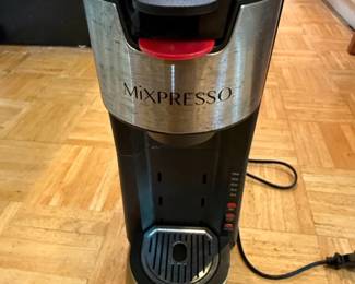 Mixpresso Single Serve Coffee Maker
