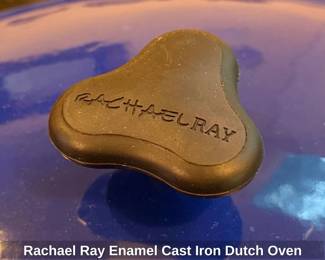 Rachael Ray Enamel Cast Iron Dutch Oven