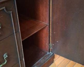 Vintage Mahogany Kling Drawer Double Dresser