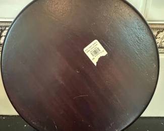 Glass Dome Cake Stand with Wooden Base third image
