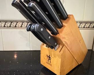 J.A. Henckels International Forged Premio Piece Knife Block Set