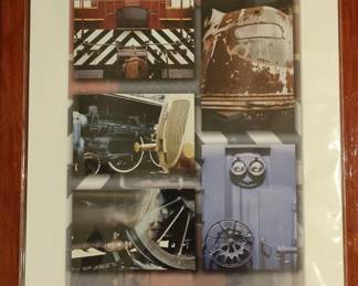 Train Collage Limited Edition Print by Dime