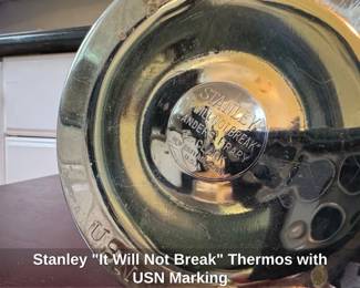 Stanley It Will Not Break Thermos with USN Marking fourth image
