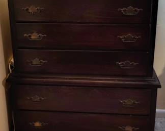 Vintage Chest on Chest Dresser