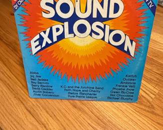 Ronco Presents Sound Explosion Vinyl Record Album