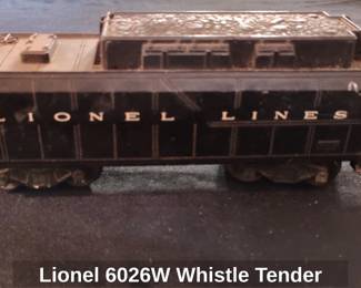 Lionel W Whistle Tender second image