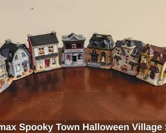 Lemax Spooky Town Halloween Village Set