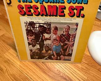 The Square Song Sesame St. Vinyl Record