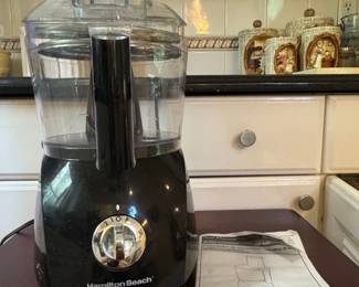 Hamilton Beach Cup Food Processor