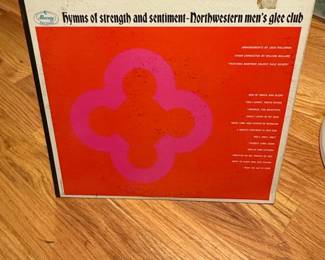 Northwestern Mens Glee Club  Hymns of Strength and Sentiment LP