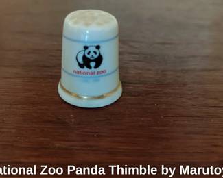 National Zoo Panda Thimble by Marutoyo