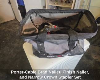 PorterCable Brad Nailer, Finish Nailer, and Narrow Crown Stapler Set second image
