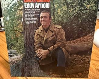 Eddy Arnold  Love  Guitars Vinyl Record