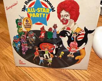 The Ronald McDonald AllStar Party Vinyl Record