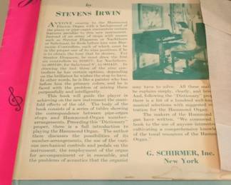 Dictionary of HammondOrgan Stops by Stevens Irwin