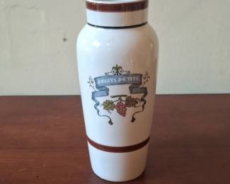 Anns House of Nuts Fruits Petits Ceramic Jar second image