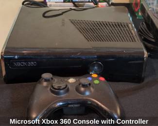 Microsoft Xbox Console with Controller