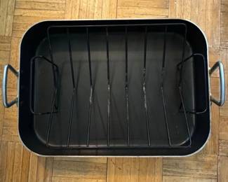 AllClad HA Nonstick Roasting Pan with Rack