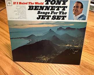 Tony Bennett  Songs for the Jet Set Vinyl Record