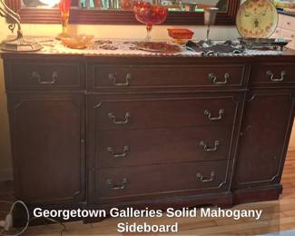Georgetown Galleries Solid Mahogany Sideboard