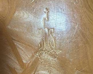 Antique Catholic Prayer Book with IHS Monogram second image