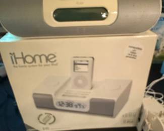iHome iP Clock Radio and Speaker System for iPod