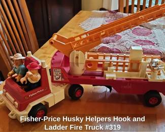 FisherPrice Husky Helpers Hook and Ladder Fire Truck  second image