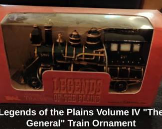 Legends of the Plains Volume IV The General Train Ornament