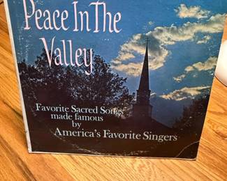Peace In The Valley Favorite Sacred Songs Made Famous by Ray King  Jack Irwin Vinyl Record