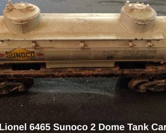 Lionel Sunoco Dome Tank Car second image