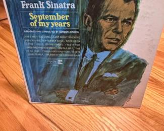 Frank Sinatra September of My Years Vinyl Record
